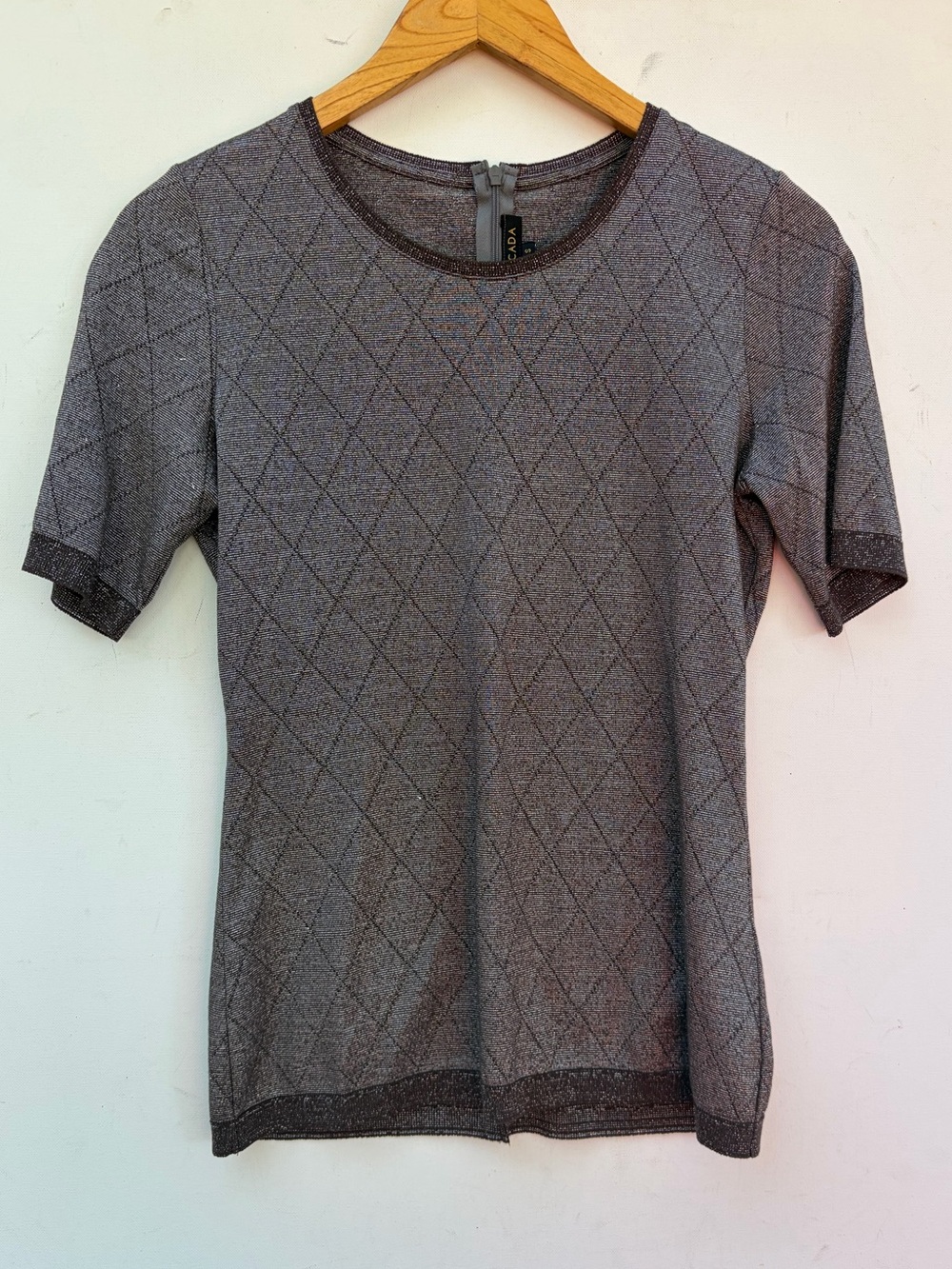 Escada Metallic Blouse